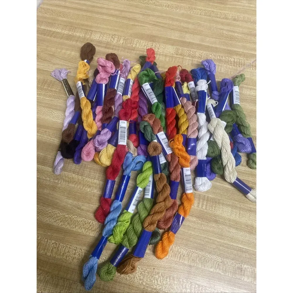Lot Of 38 Craftways EMBROIDERY FLOSS Skeins 6-Strand #5 Pearl Cotton 25 Meters